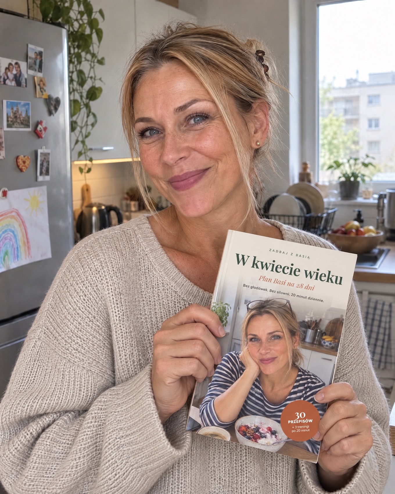 Basia z ebookiem W kwiecie wieku, Plan Basi na 28 dni